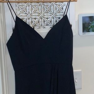 Navy Blue Bridesmaid Dress (8)